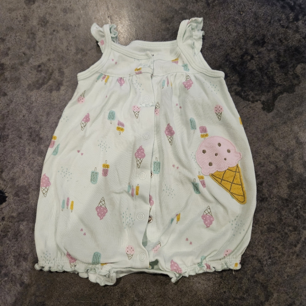 Carter's Child of Mine Pastel Baby Romper